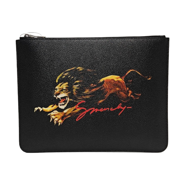 Calfskin Clutch Black