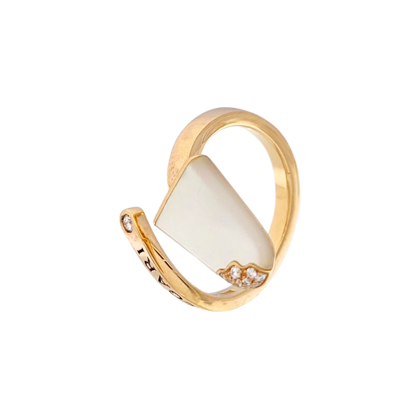 BVLGARI BVLGARI 18k Rose Gold Ring EU 52