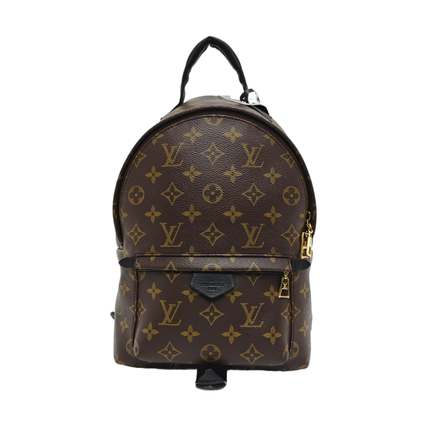 PALM SPRINGS PM Monogram Coated Canvas Brown