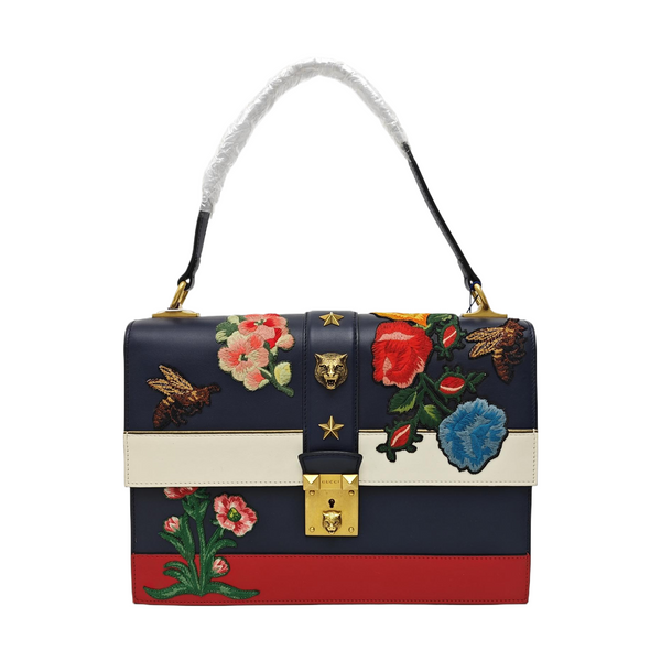Cat Lock Calfskin Multicolor