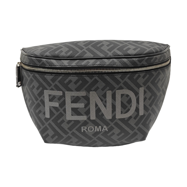 Roma Coated Canvas Black