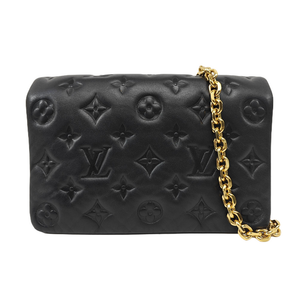 COUSSIN Lambskin Black
