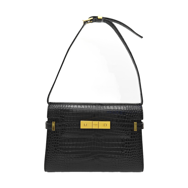 MANHATTAN Small Calfskin Black
