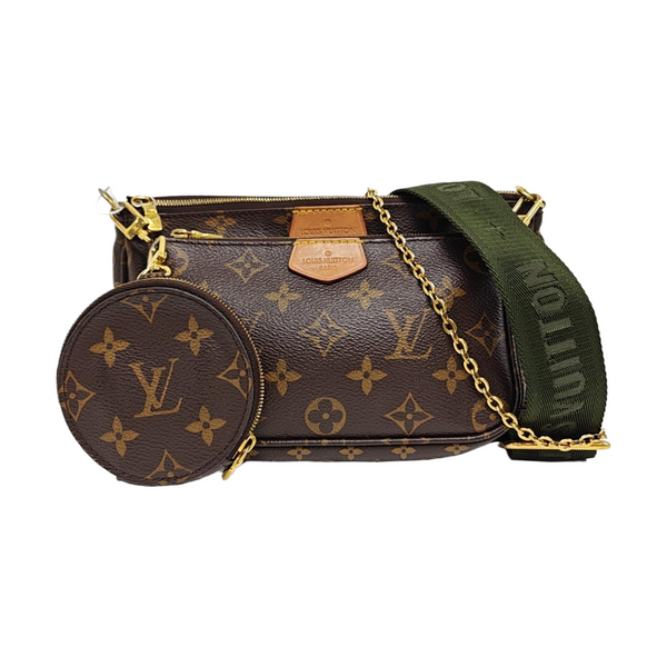 MULTI Monogram Coated Canvas Brown