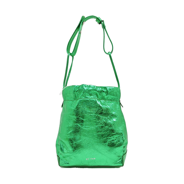 Leather Shoulder Bag Green
