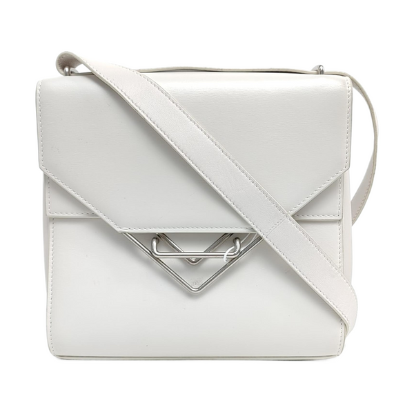 The Clip Calfskin White
