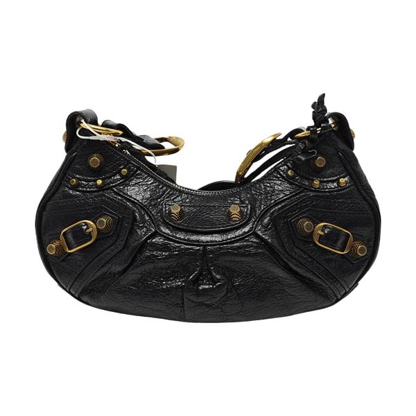 Le Cagole Small Calfskin Black