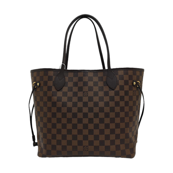 NEVERFULL MM Damier Ebene Coated Canvas Brown