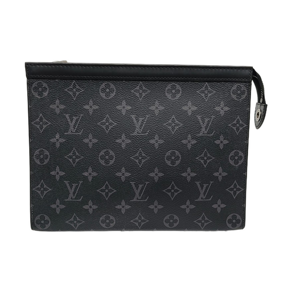 Pochette Voyag MM Monogram Coated Canvas Black