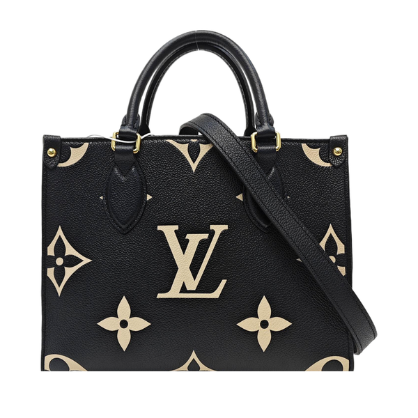 ONTHEGO PM Calfskin Black