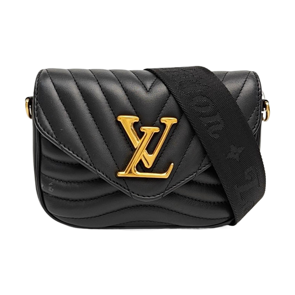 NEW WAVE Quilted Calfskin Black