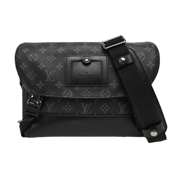 VOYAGER PM Monogram Coated Canvas Black