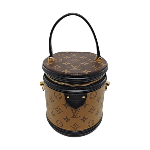 CANNES PM Monogram Coated Canvas Brown
