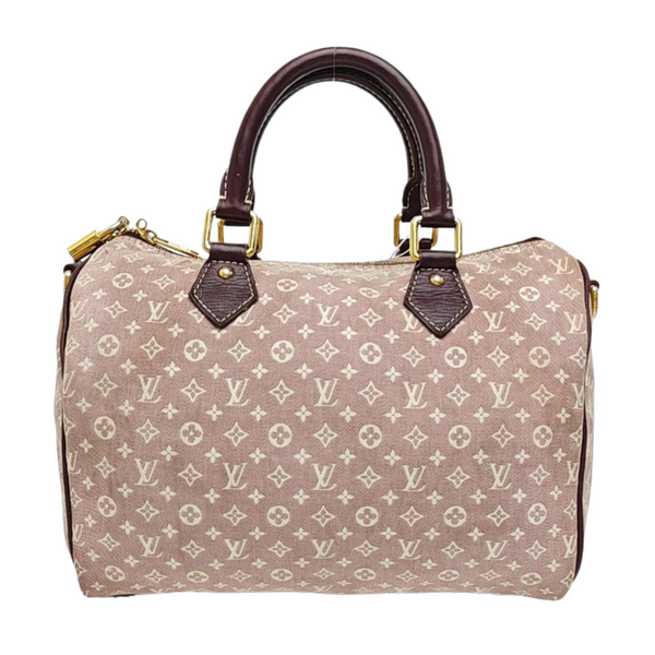 SPEEDY 25 Monogram Canvas Pink