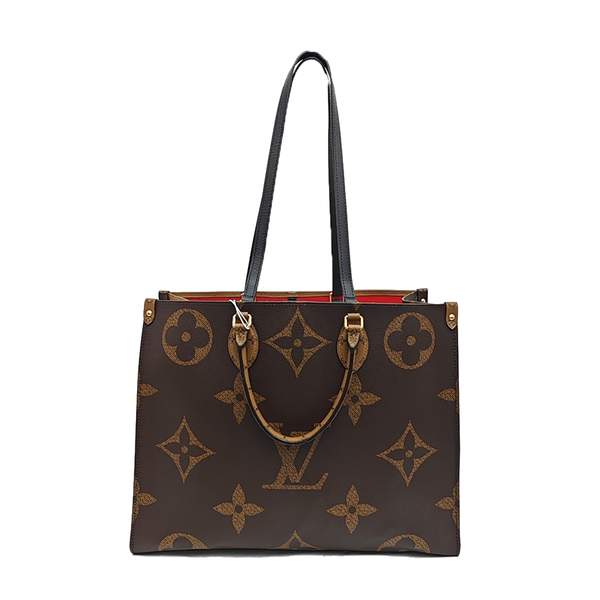 ONTHEGO GM Monogram Coated Canvas Brown