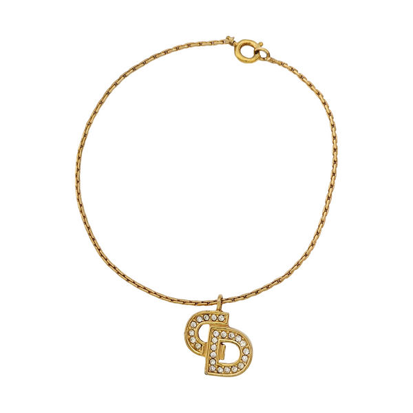 Petit CD Metal Gold Bracelet