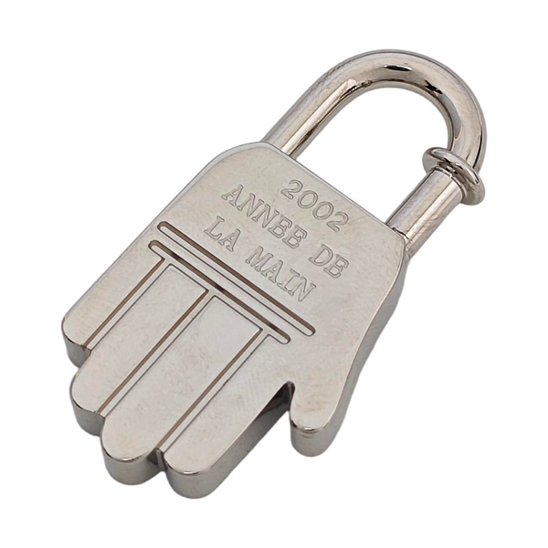 Metal Bag Charm Silver