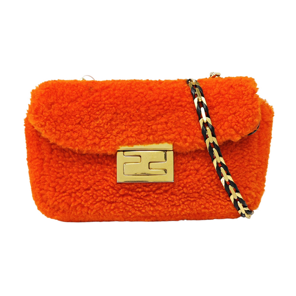 Baguette Mini Sheepskin Orange
