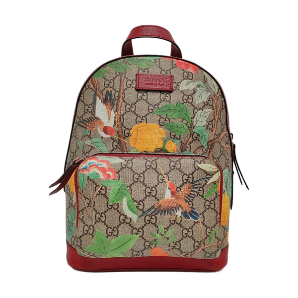 GG Supreme Small Coated Canvas Black