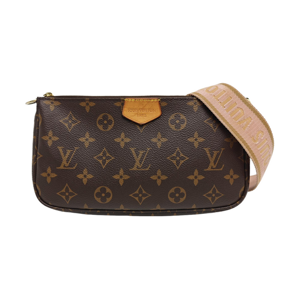 MULTI Monogram Coated Canvas Brown