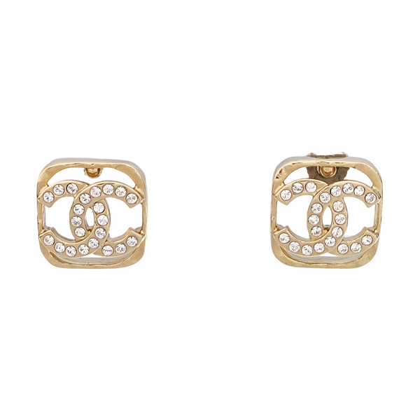 Metal Gold Stud Earrings