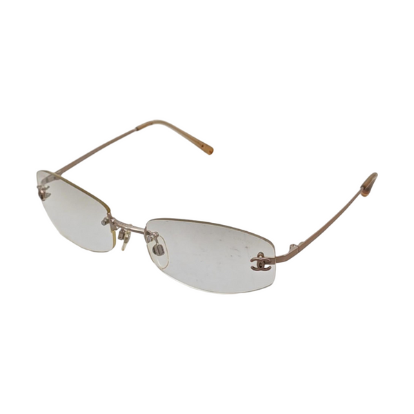 Metal Eyeglasses Gold