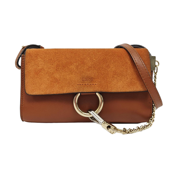 Faye Mini Calfskin Brown