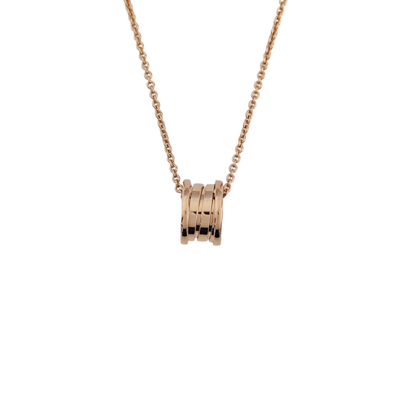 B.ZERO1 18k Rose Gold Necklace