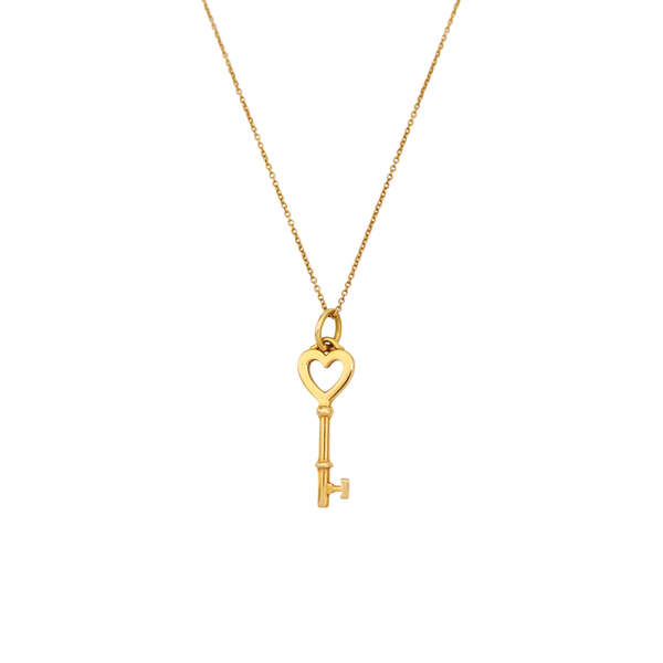 Tiffany Keys 18k Rose Gold Necklace