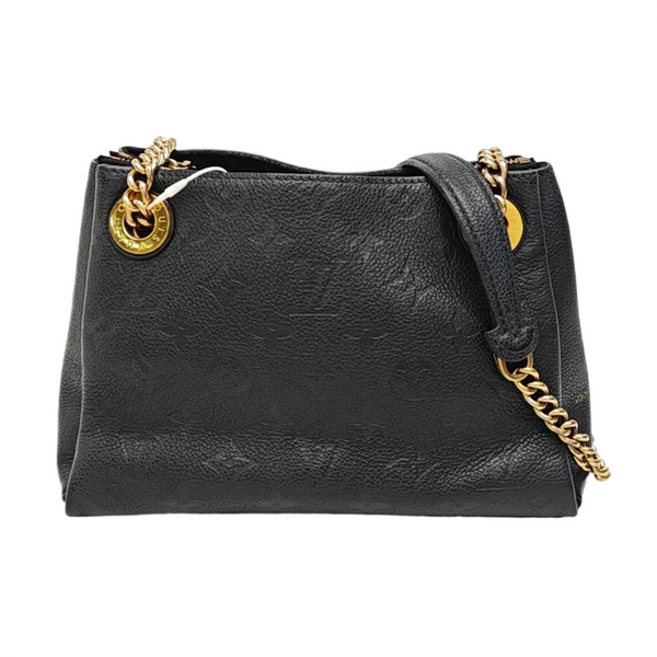 SURENE BB Monogram Calfskin Black