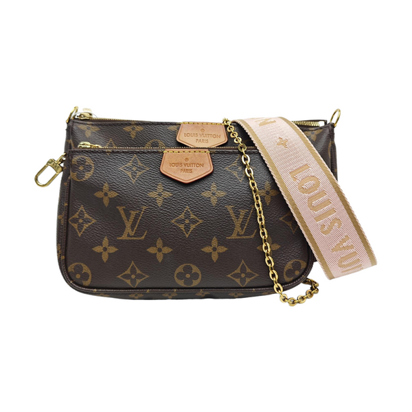 MULTI Monogram Coated Canvas Brown