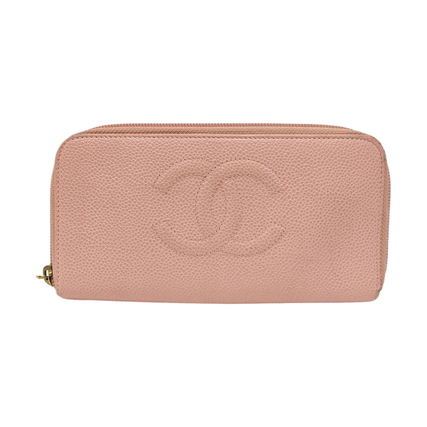CC TIMELESS Grained Calfskin Pink