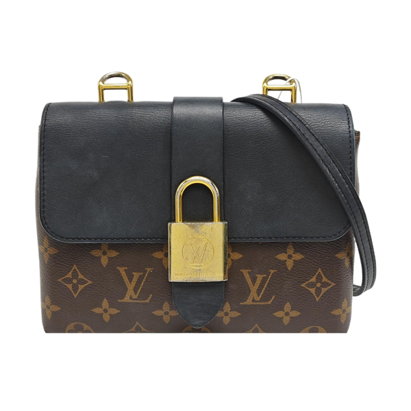 LOCKY BB Monogram Coated Canvas Brown