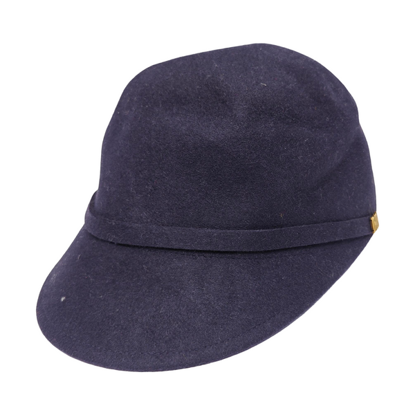 Rabbit Fur Hat Blue