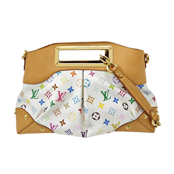 LV × TM JUDY MM Monogram Coated Canvas White