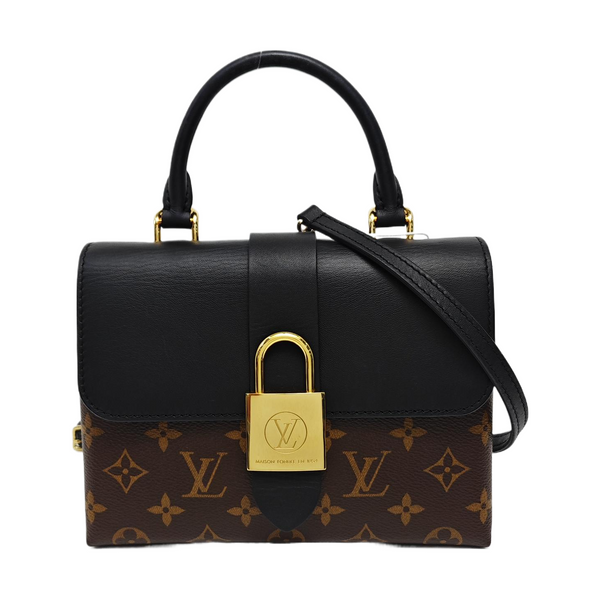 LOCKY BB Monogram Coated Canvas Brown