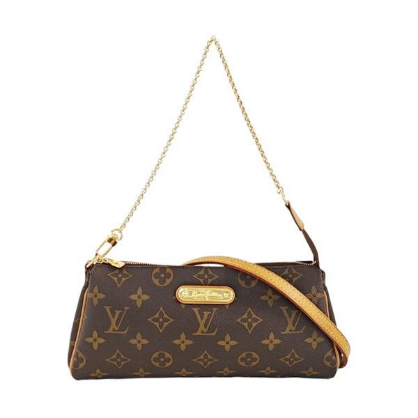 EVA Monogram Coated Canvas Brown