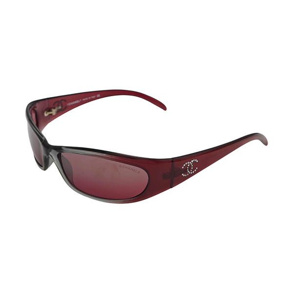 Synthetic Sunglasses Red