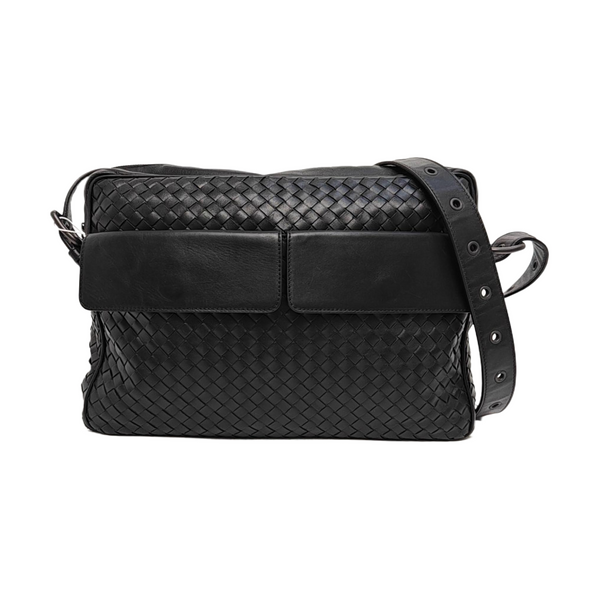 Calfskin Shoulder Bag Black