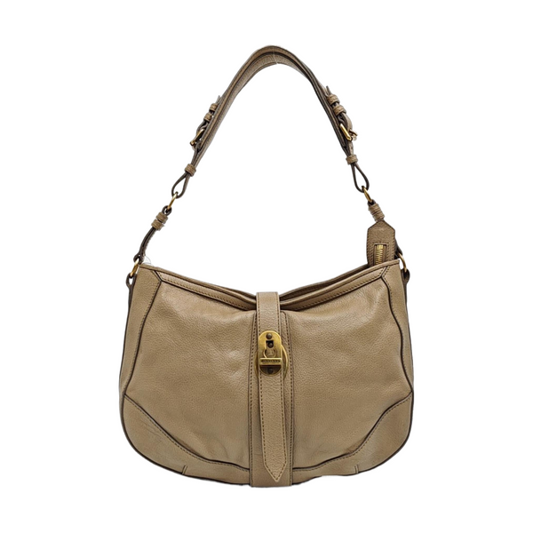 Bartow Calfskin Beige