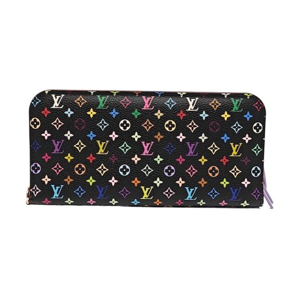 LV × TM ZIPPY Monogram Coated Canvas Black