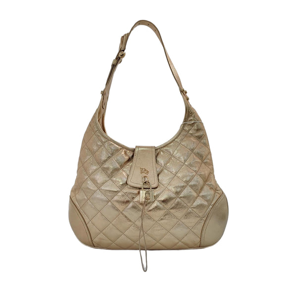 Quilted Calfskin Gold