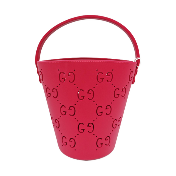 Special Material Top Handle Bag Red