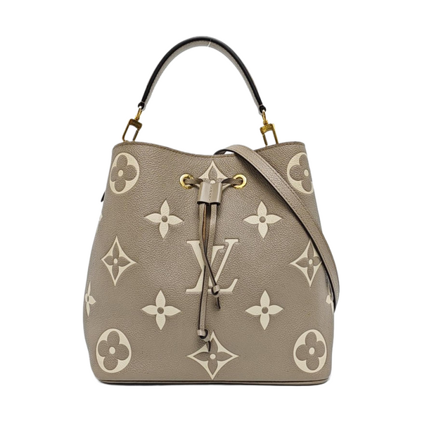 NÉONOÉ MM Calfskin Gray