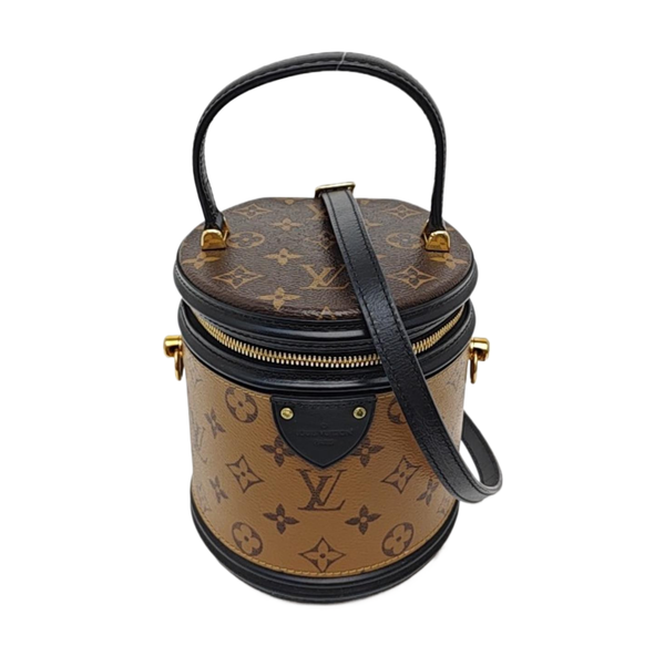 CANNES PM Monogram Coated Canvas Brown