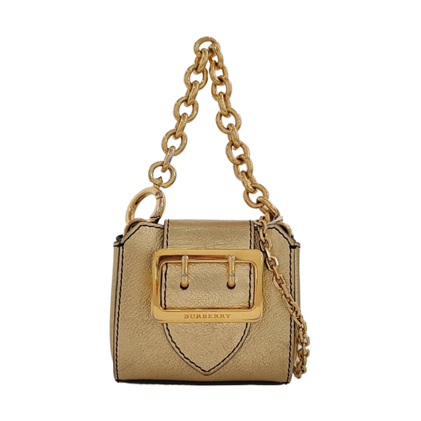 Buckle Leather Gold