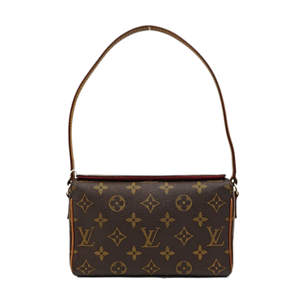 RECITAL Monogram Coated Canvas Brown