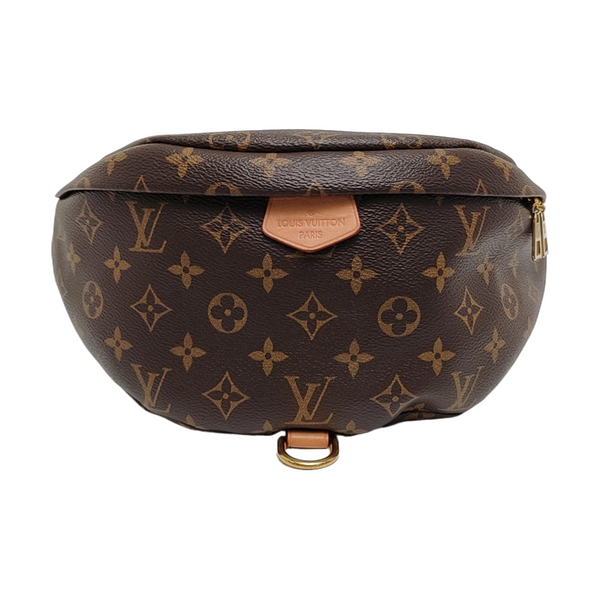 BUMBAG Monogram Coated Canvas Brown