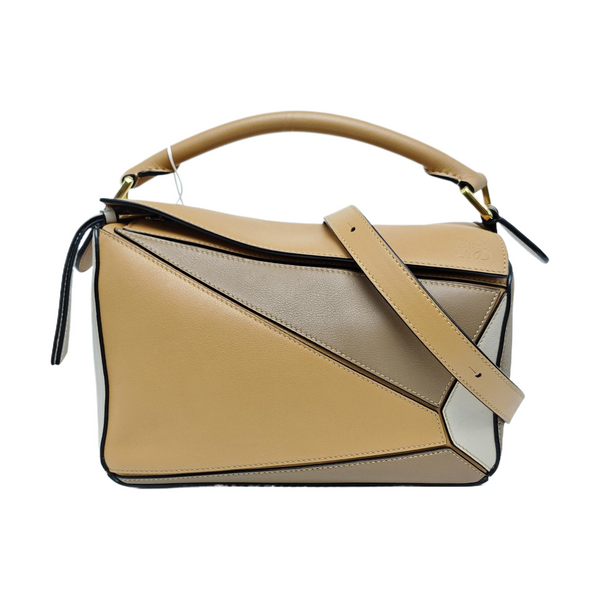 Puzzle Small Calfskin Multicolor