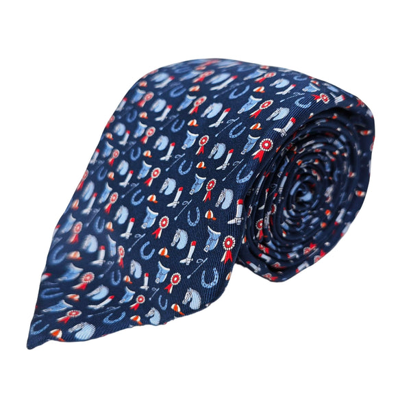 Mulberry Silk Tie Blue